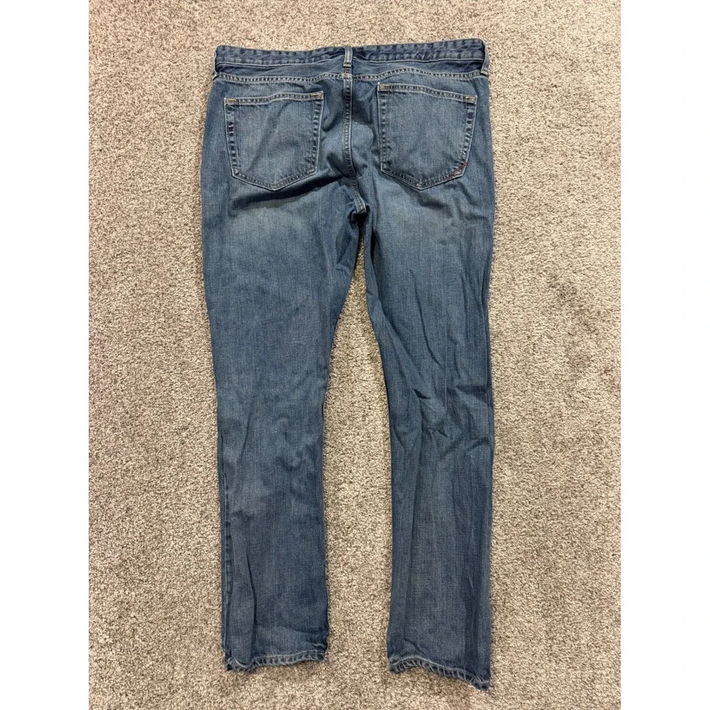Banana Republic‎ Jeans Mens 36x32 Blue Slim Fit 100% Cotton Medium Wash Denim